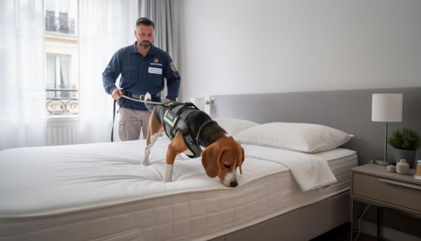 Détection canine punaise de lit Paris : la méthode efficace en 2026